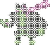 Okidogi bead pattern