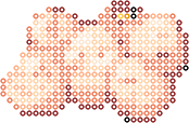 Exeggcute bead pattern