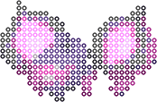 Pecharunt bead pattern