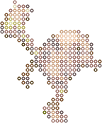 Hitmonlee bead pattern