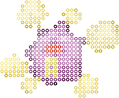 Koffing bead pattern