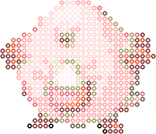Chansey bead pattern