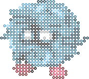 Tangela bead pattern