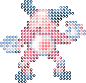 Mr. Mime bead pattern