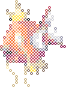 Magikarp bead pattern
