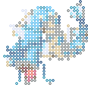 Gyarados bead pattern