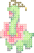 Meganium bead pattern