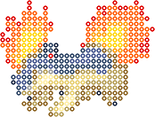 Quilava bead pattern