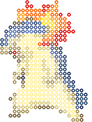 Typhlosion bead pattern