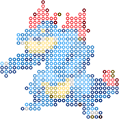 Feraligatr bead pattern