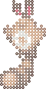 Sentret bead pattern