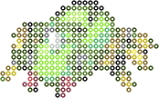 Spinarak bead pattern