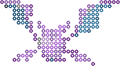 Crobat bead pattern