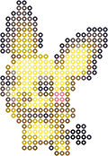 Pichu bead pattern