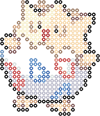 Togepi bead pattern
