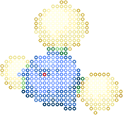 Jumpluff bead pattern