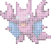 Gligar bead pattern