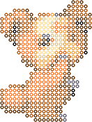Teddiursa bead pattern