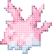 Corsola bead pattern