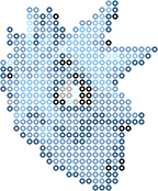 Pupitar bead pattern