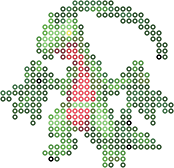 Grovyle bead pattern
