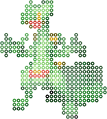 Sceptile bead pattern