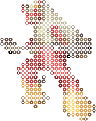 Blaziken bead pattern