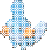 Mudkip bead pattern