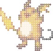 Raichu bead pattern