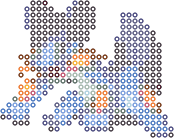 Swampert bead pattern