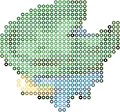 Lotad bead pattern