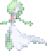 Gardevoir bead pattern