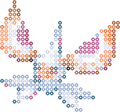 Masquerain bead pattern