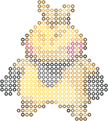 Makuhita bead pattern