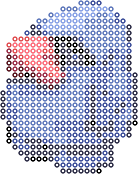 Nosepass bead pattern