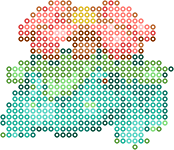 Venusaur bead pattern