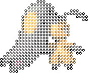 Mawile bead pattern