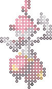Medicham bead pattern
