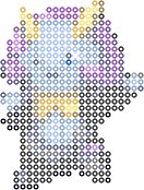 Illumise bead pattern