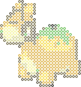 Numel bead pattern