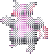 Grumpig bead pattern