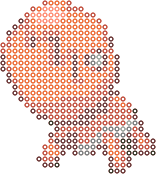 Trapinch bead pattern