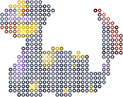 Seviper bead pattern