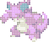 Nidoking bead pattern