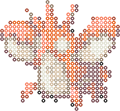 Corphish bead pattern