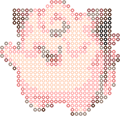 Clefairy bead pattern