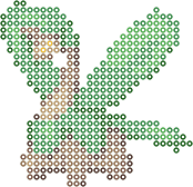 Tropius bead pattern