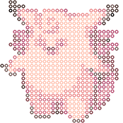 Clefable bead pattern