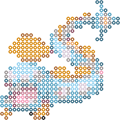 Huntail bead pattern