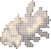 Relicanth bead pattern